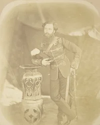 Porträt von Oberst Henry Hope Crealock, stellvertretender Assistent, Adjutant-General