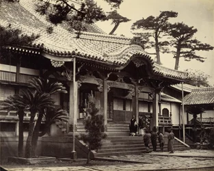 Die Haupthalle im Daionji-Tempel, Nagasaki