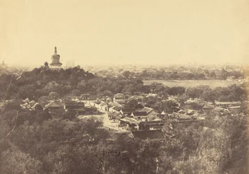 Ansicht der Gärten und des buddhistischen Tempels, Peking, Oktober 1860