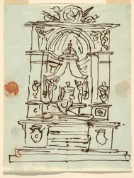 Entwurf für ein Denkmal