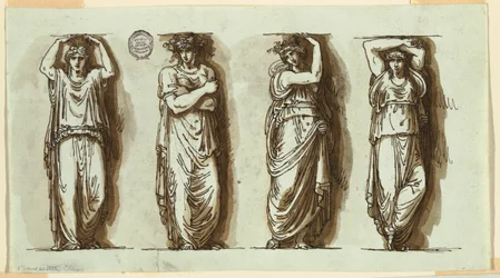 Vier Karyatiden