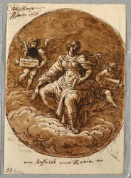 Personifikation der Theologie, nach Raphael
