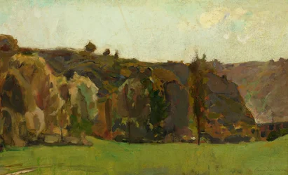 Landschaft in den Ardennen