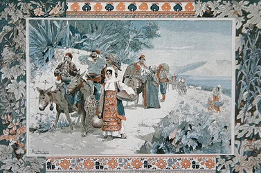 Die Abreise zur Weinernte in Dalmatien