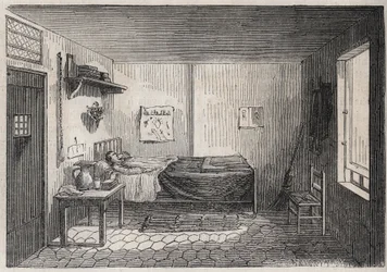 Paris - Gefängnis La Petite Roquette (Gefängnis für Frauen und Jugendliche).