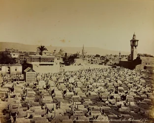 Album „Damas et Baalbek“: Mohammeds Familienfriedhof in Damaskus