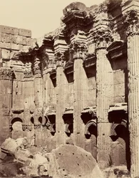 Inneres des Jupitertempels - Balbek