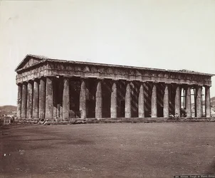 Der Tempel des Theseus auf der Akropolis von Athen