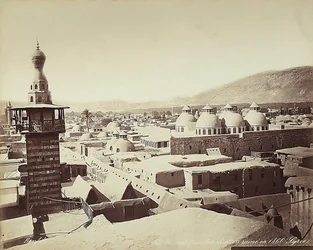 Ansicht des christlichen Viertels in Damaskus, Syrien