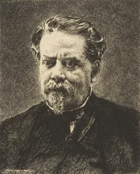 Porträt von Benjamin Fillon, 1876