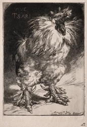 Der französische Hahn, 1893.