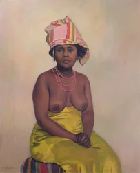 Afrikanische Frau, 1910