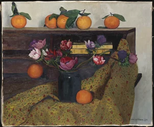 Anemonen und Orangen, 1924