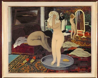 Frauen bei ihrer Toilette