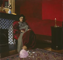 Madame Vallotton und ihre Nichte, Germaine Aghion