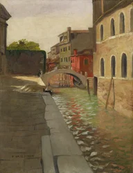 Rio della Salute, Venedig, ca. 1902