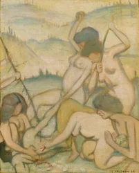 Die Tötung des Orpheus, 1914