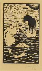 Drei Badende, 1894