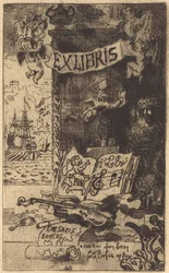 Ex-libris von Léon Lerey