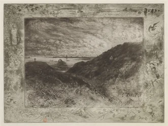 Die Klippe: Bucht von Saint-Malo (La Falaise: Baie de Saint-Malo)