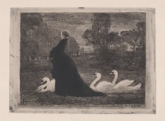 Dame der Schwäne, 1879