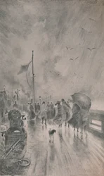 Landung in England, 1879, 1946