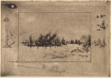 Der Hafen mit Möwen (Le Port aux Mouettes)