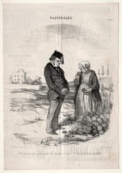 Pastorales, Platte 33: Sie sagen trotzdem, dass wenn ich Kartoffeln pflanze, ich Trüffel ernten werde