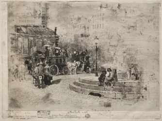 Place Pigalle im Jahr 1878, 1878