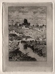 Der Brunnen am Hügel von Cailles
