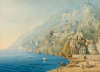 Die Amalfiküste, 1839