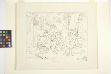 Illustrationen von Rip Van Winkle, Platte 3