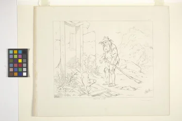 Illustrationen von Rip Van Winkle, Platte 5