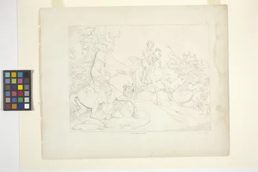 Illustrationen der Legende von Sleepy Hollow, Tafel 5