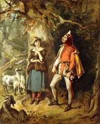Touchstone und Audrey, 1886