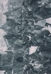 Der Kaiser im Glück (14. Februar 1915), Illustration aus Hindenburg