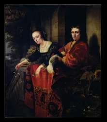 Porträt eines Ehemanns und einer Ehefrau, 1654