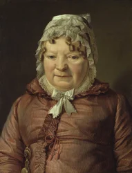 Porträt der Mutter von Kapitän von Stierle-Holzmeister