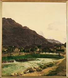 Die Traun bei Ischl