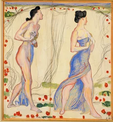 Studie für „Die Empfindung I“, ca. 1901-02