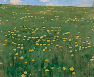 Die Blumenwiese, ca. 1901
