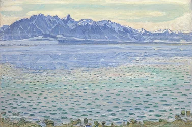Thunersee mit Stockhornkette