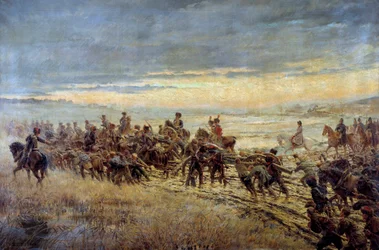 Der Vorabend der Schlacht von Montmirail 10/02/1814