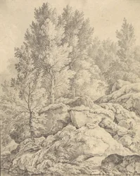 Blick auf das Tal von Trippstadt in der Pfalz