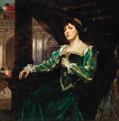 Porträt von Madame Clémenceau