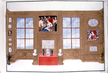 Buch II f.53 Gemaltes Inventar der Sammlung von Karl VI. in der Stallburg, Wien, 1720-30