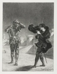 Hamlet: Das Phantom auf der Terrasse, 1843