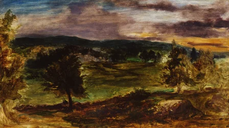 Landschaft bei Champrosay, ca. 1849