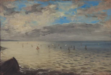 Meerblick von den Höhen von Dieppe