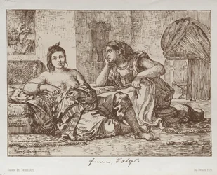 Frauen von Algier, 1833
